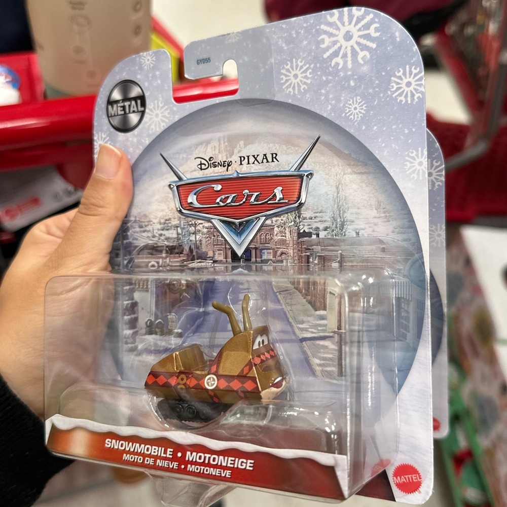 Disney Pixar Cars Snowmobile Toy
